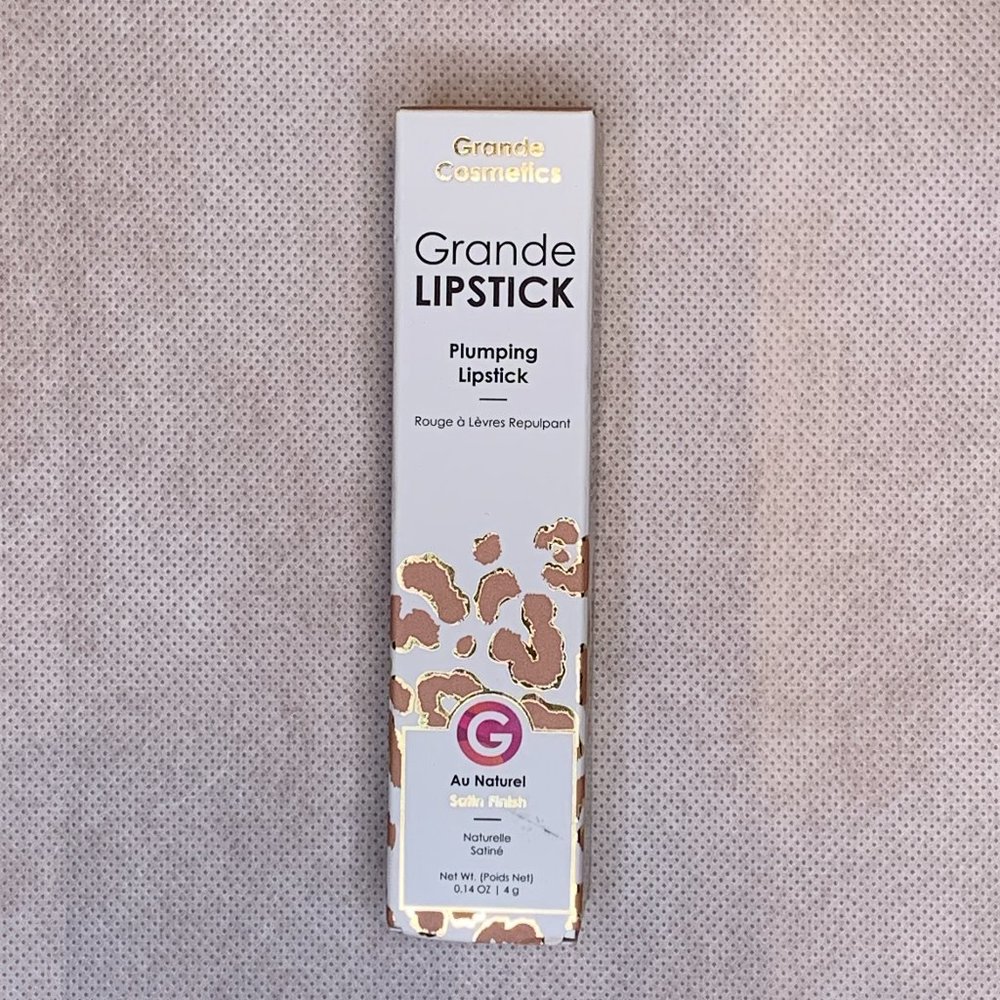 Grande Cosmetics Au Naturel Plumping Lipstick